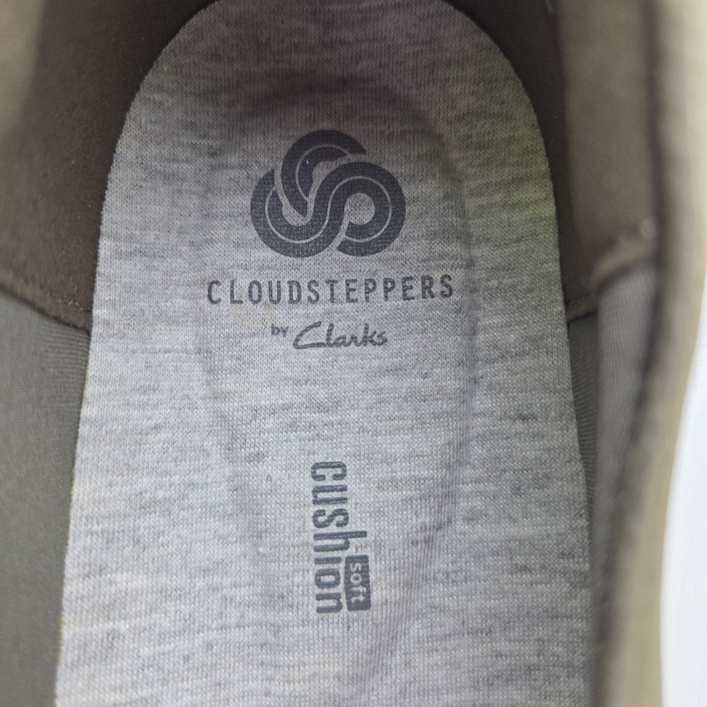 Clarks Cloud Steppers Sillian 2.0 Hope Green Comfort Penny Loafers Wmns Sz 11 W - Picture 14 of 14